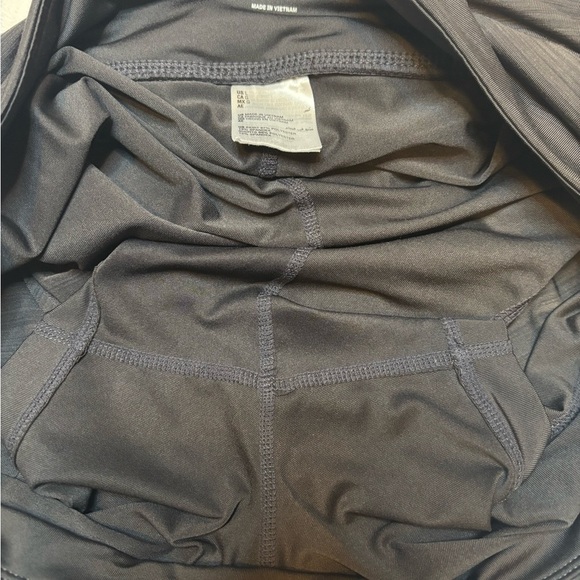 Ideology Black Tiered Athletic Mini Skirt - Picture 3 of 8